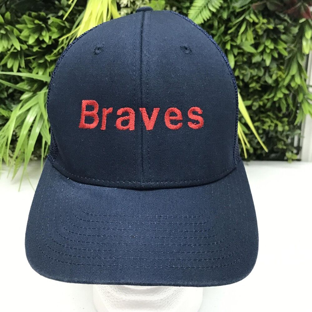 Atlanta Braves Hat Cap Snap Back Mens One Size Blue MLB Baseball Epic Sports